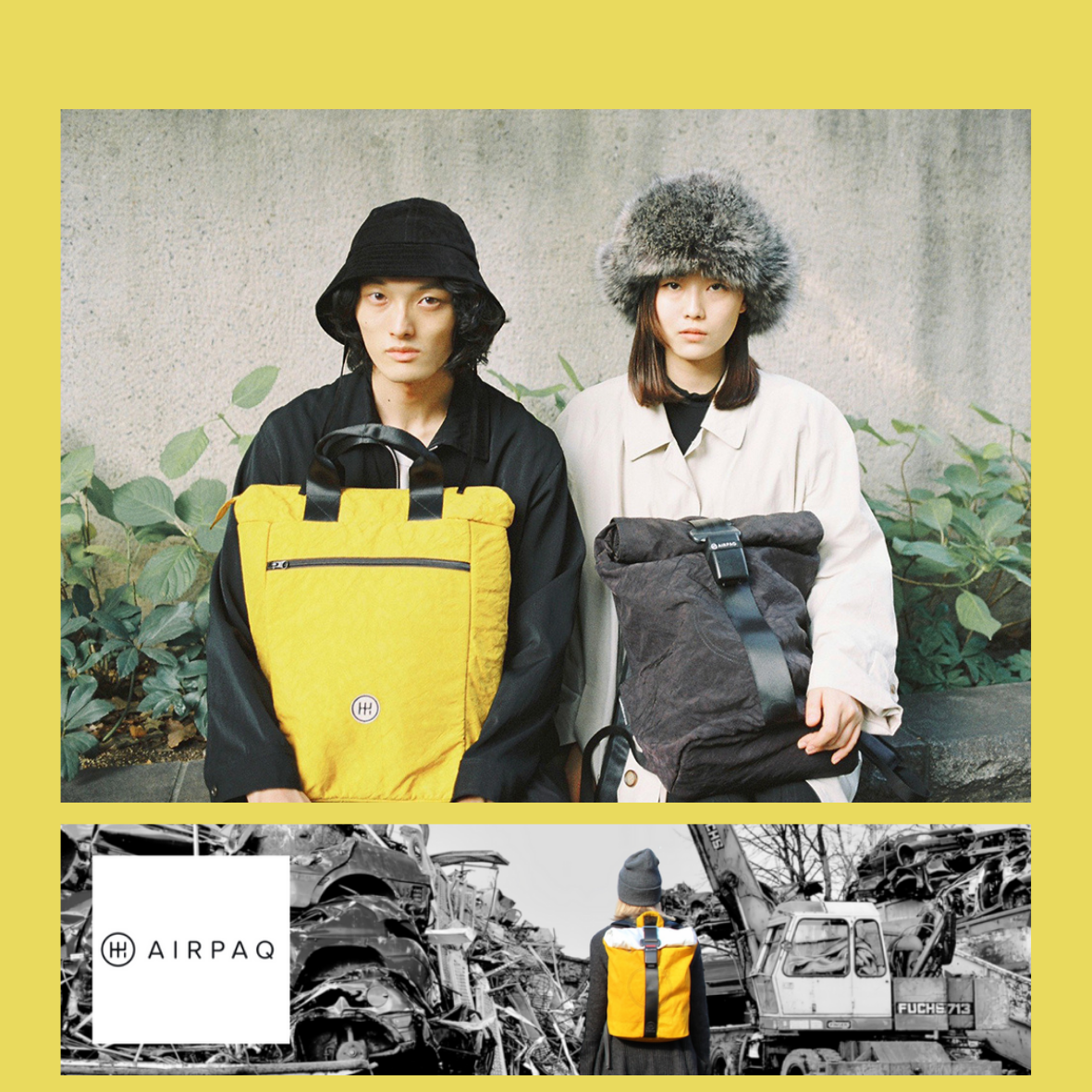 【AIRPAQ】2WAY バックパック~2WAY BACKPACK
