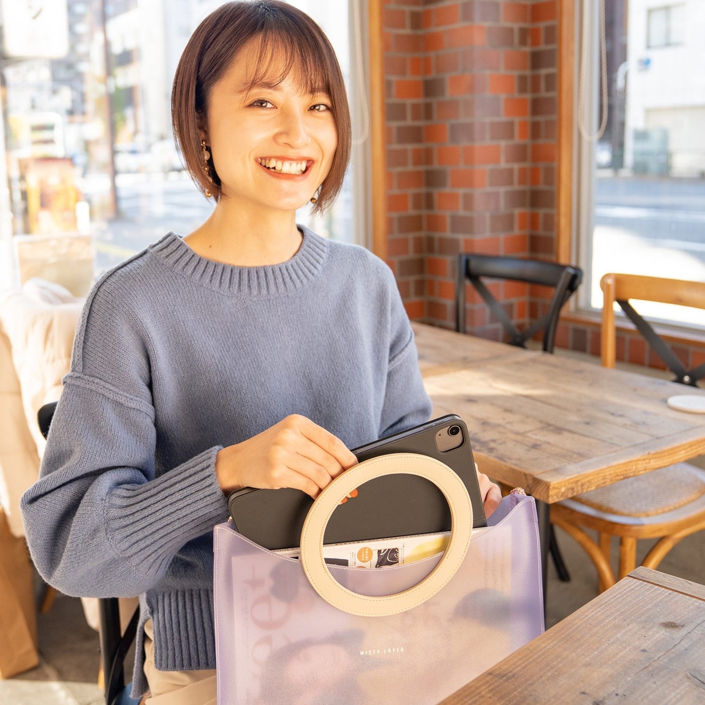 トートバッグ Ri(リング)タイプ ~TOTE BAG Ri (Ring) Type 8色