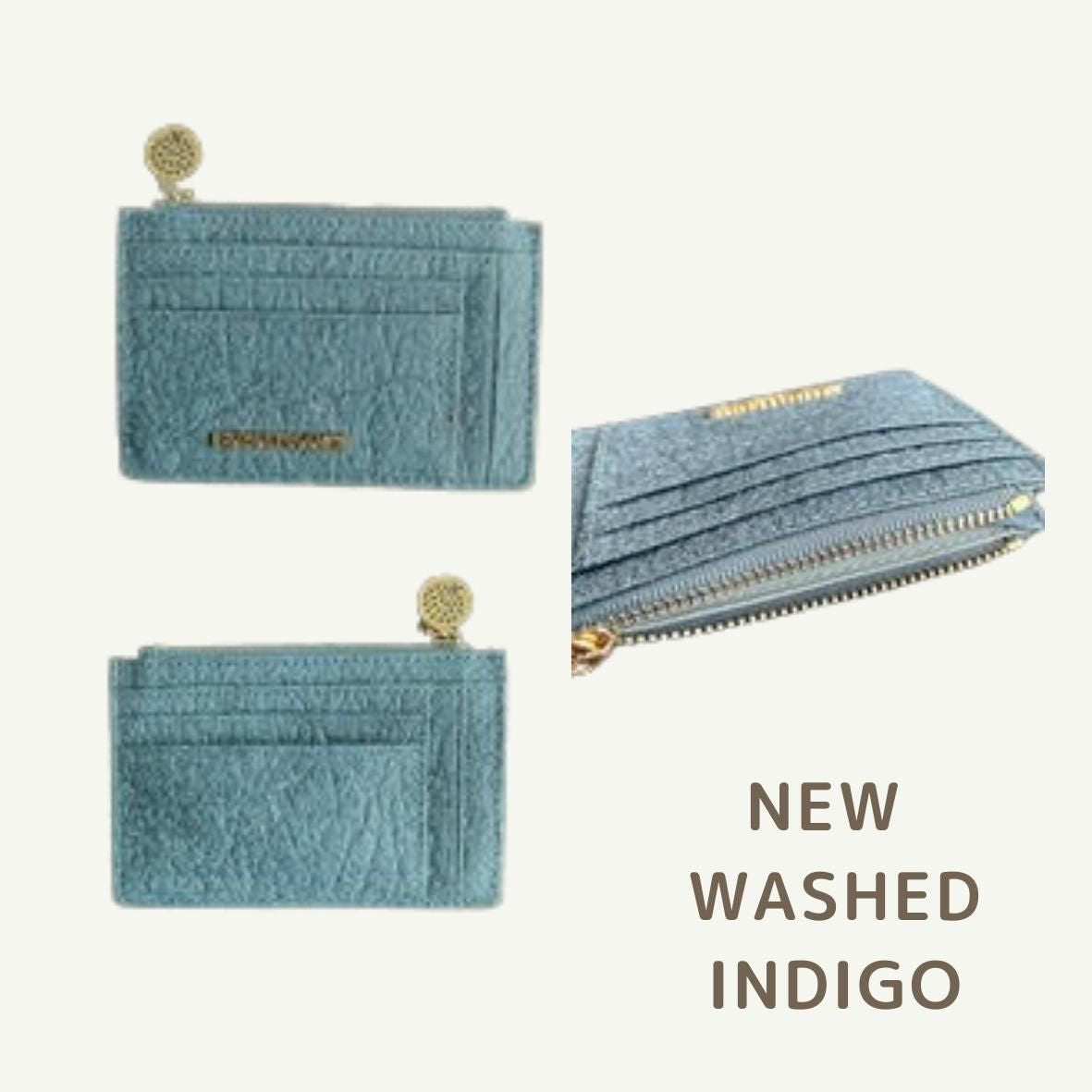 【パイナップルレザー】ボニー カード ウォレット~BONNIE CARD WALLET バリエーション 5色