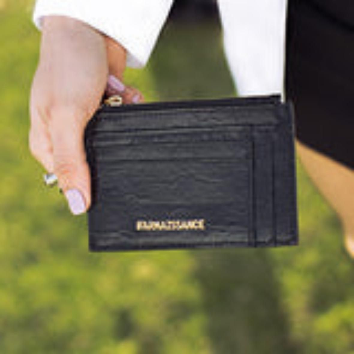 【パイナップルレザー】ボニー カード ウォレット~BONNIE CARD WALLET バリエーション 5色