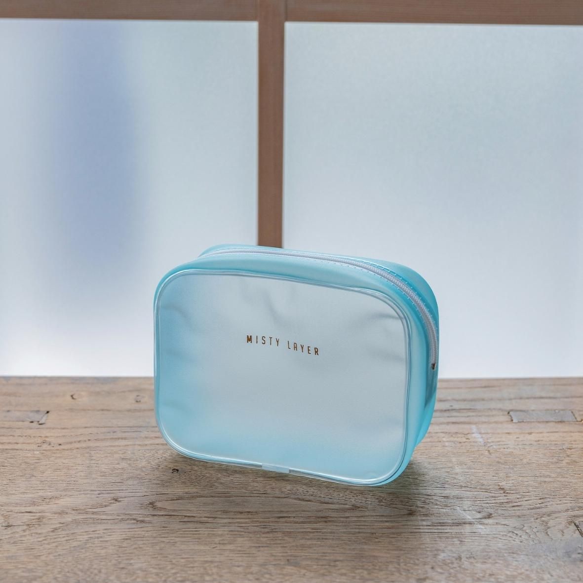 シンプルカラフルポーチ Mサイズ スクエア~SIMPLE COLORFUL POUCH SQUERE 8色