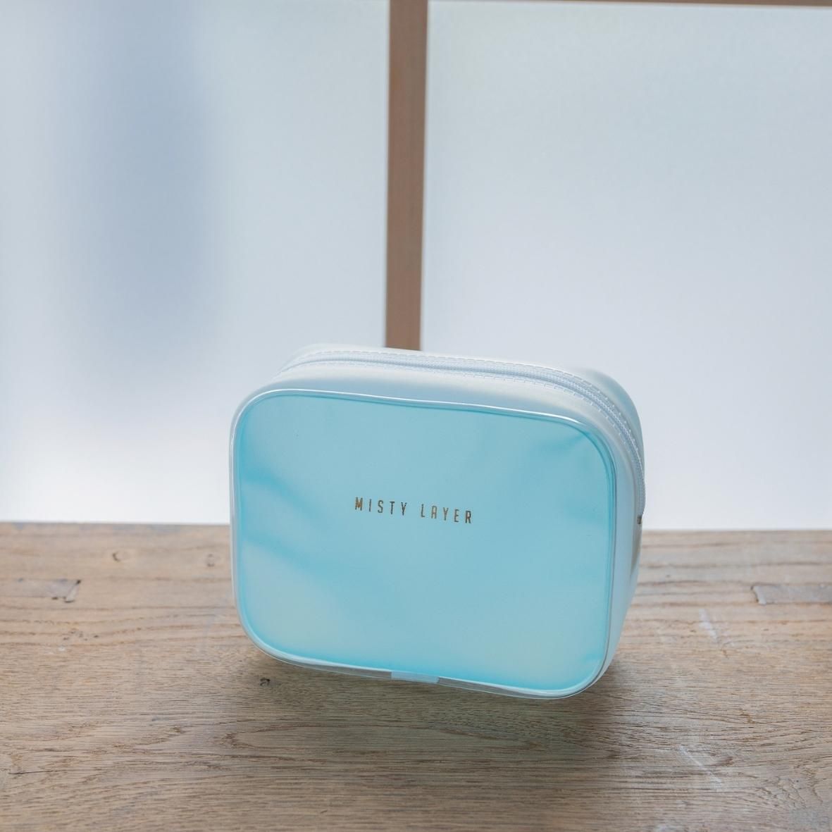 シンプルカラフルポーチ Mサイズ スクエア~SIMPLE COLORFUL POUCH SQUERE 8色