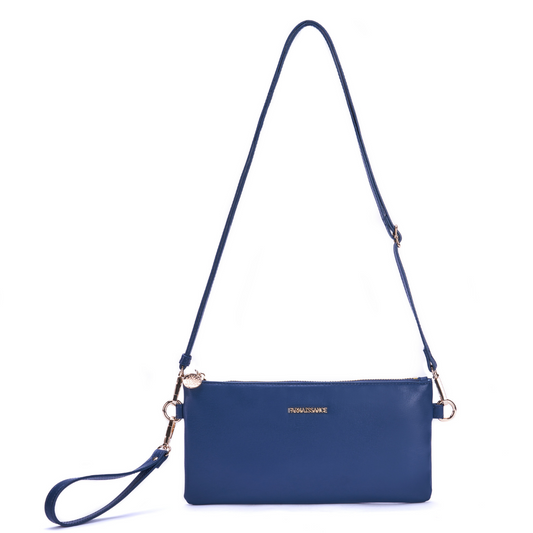 【アップルレザー】グレース クラッチ~GRACE CLUTCH ブルー ウイングティール / BLUE WING TEAL