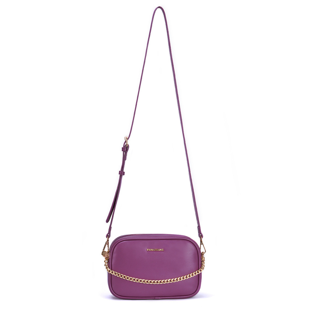 【アップルレザー】メリンダ カメラバッグ ~MELINDA CAMERA BAG ワイルドベリー / WILD BERRY