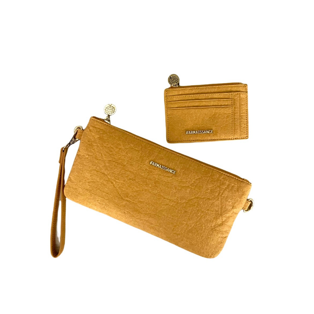 【パイナップルレザー】グレース クラッチ~GRACE CLUTCH バリエーション 3 色