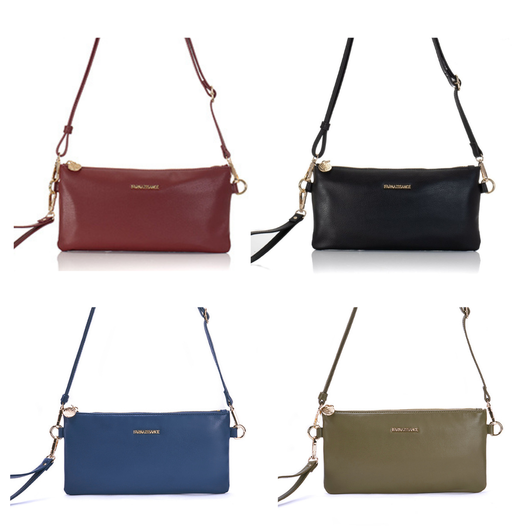 【アップルレザー】グレース クラッチ~GRACE CLUTCH バリエーション 4色