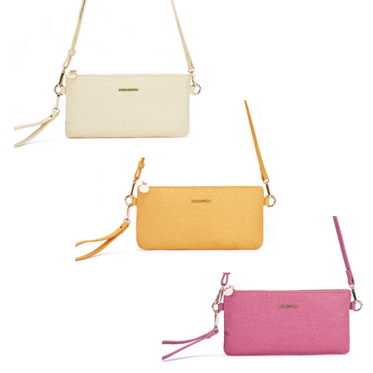 【パイナップルレザー】グレース クラッチ~GRACE CLUTCH バリエーション 3 色