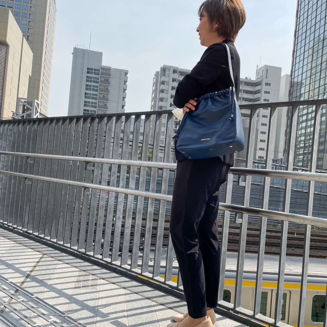 【アップルレザー】ジェシートート JESSIE TOTE~ブルー ウイングティール / BLUE WING TEAL