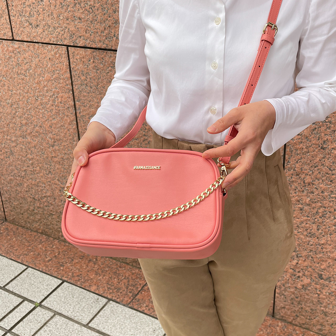 【アップルレザー】メリンダ カメラバッグ ~MELINDA CAMERA BAG テラコッタ / BTERRA COTTA