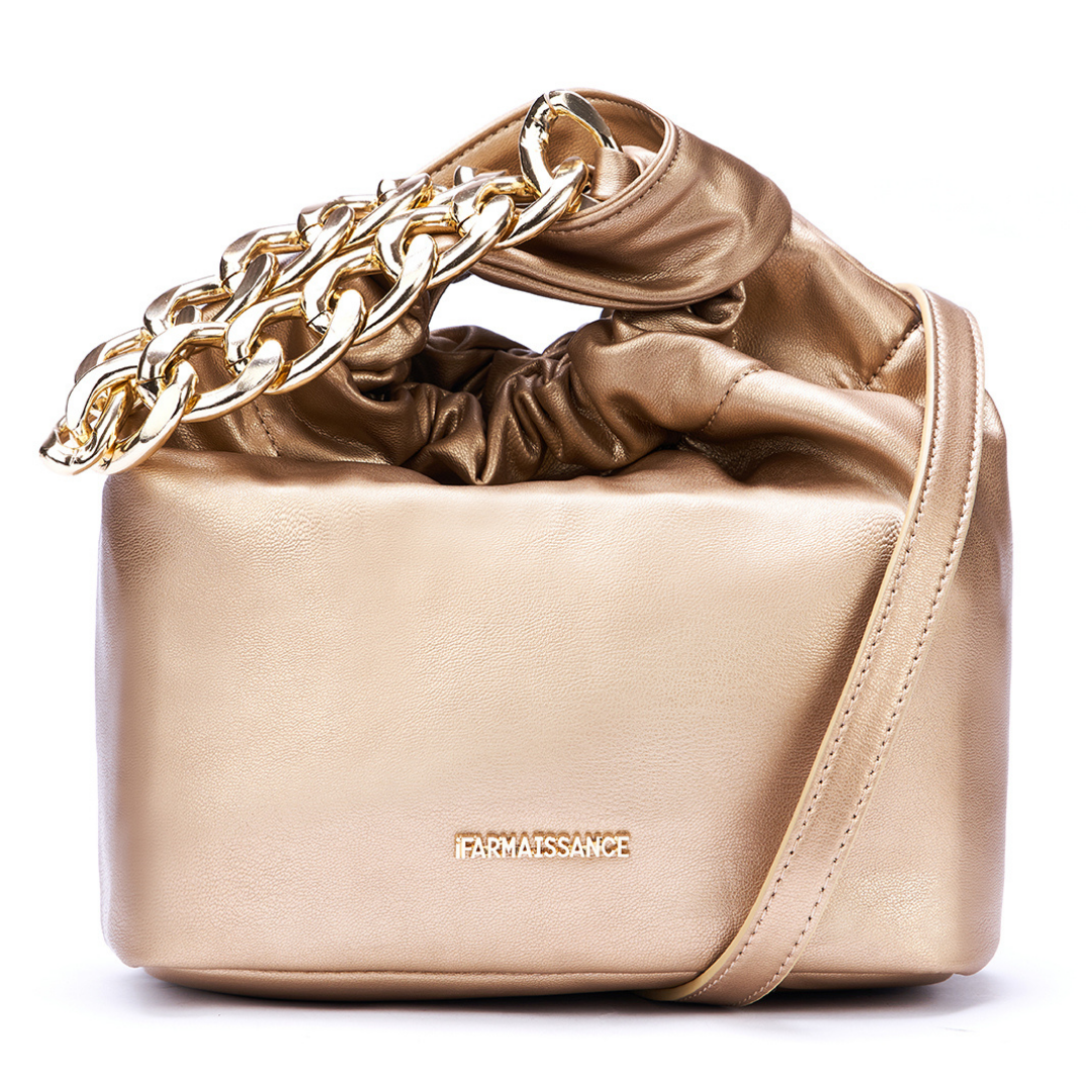 【アップルレザー】ペニー チェーン ハンドバッグ~PENNY CHAIN HANDBAG バリエーション 5色