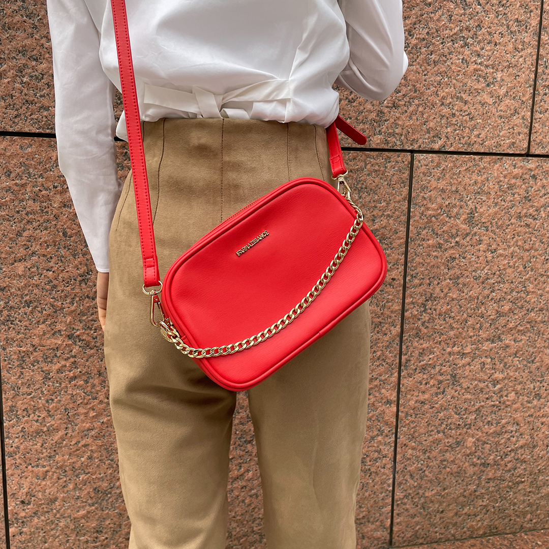 ボタニカル ミディアムベール poppies レザーバッグ | dizmekaro.com